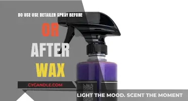 Detailing Dilemma: Spray Before or After Wax for Optimal Results?
