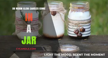Warm Glow Candles: Jarred or Just Naked Wax?