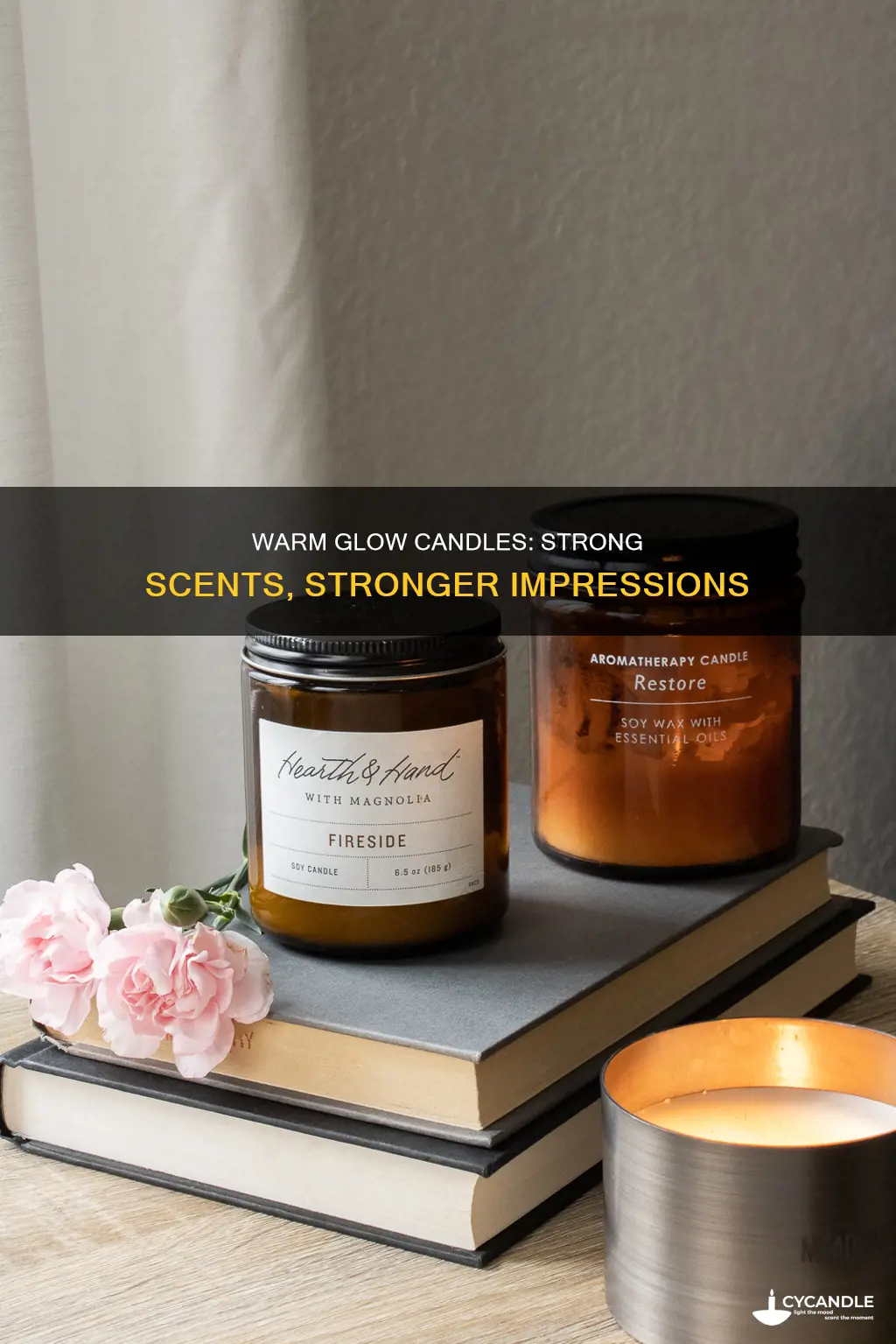 do warm glow candles have a strong smell