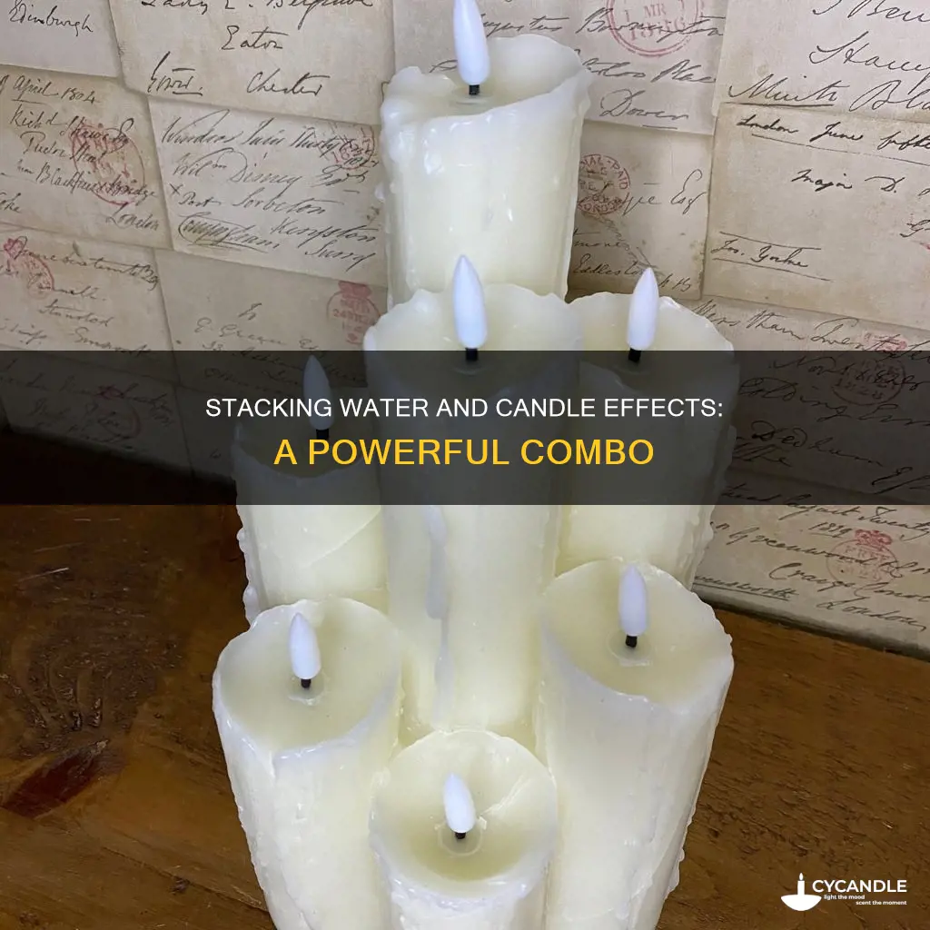 do water candle effect stack