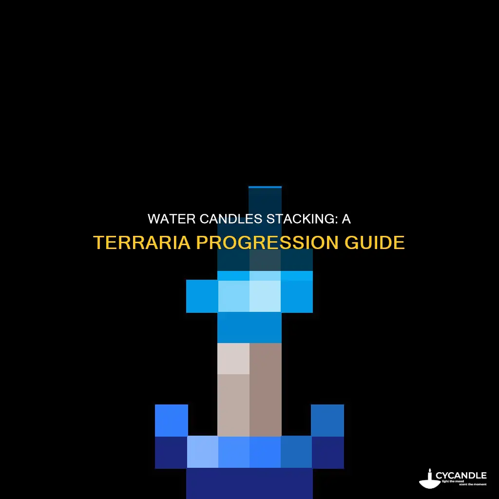 do water candles stack terrari