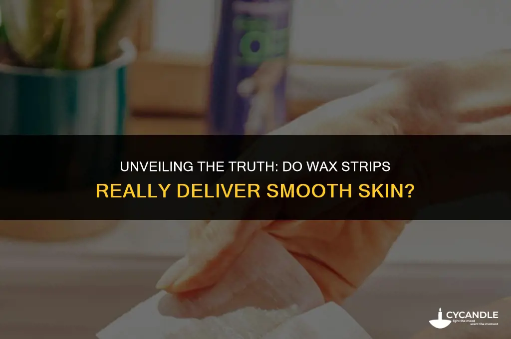 do wax strips work