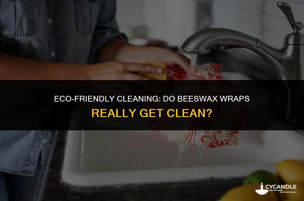 do wax wraps get clean