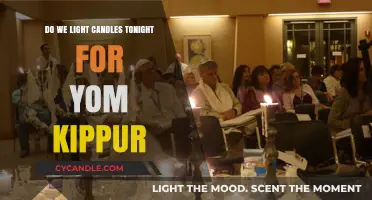 Yom Kippur Candle Lighting: Should We Light Candles Tonight?