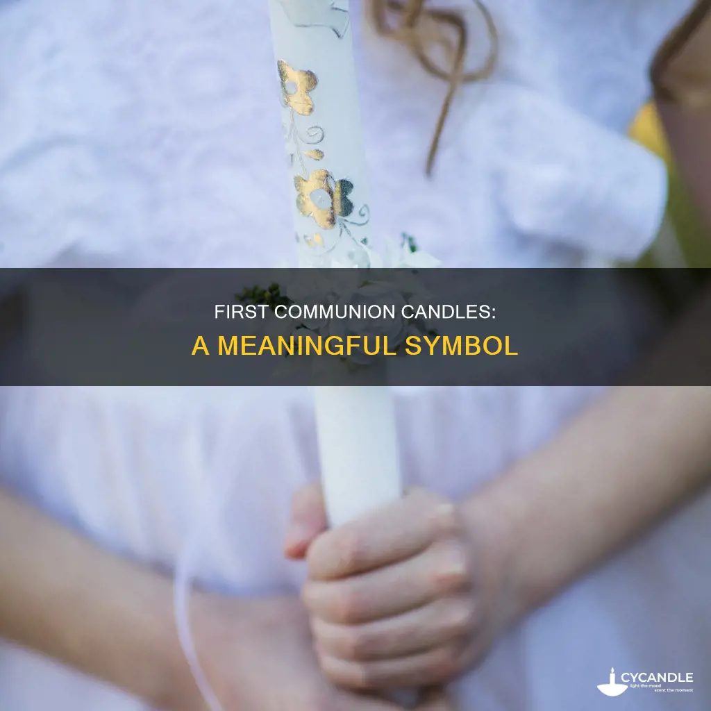 do we need candle for first catholic communion