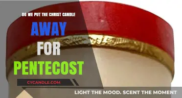 Should the Christ Candle Stay Lit for Pentecost? A Guide