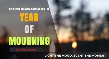 Beeswax Candles in Mourning: A Year of Reflection and Ritual