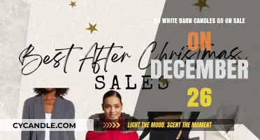 Barn Candles: Post-Christmas Sales and Discounts