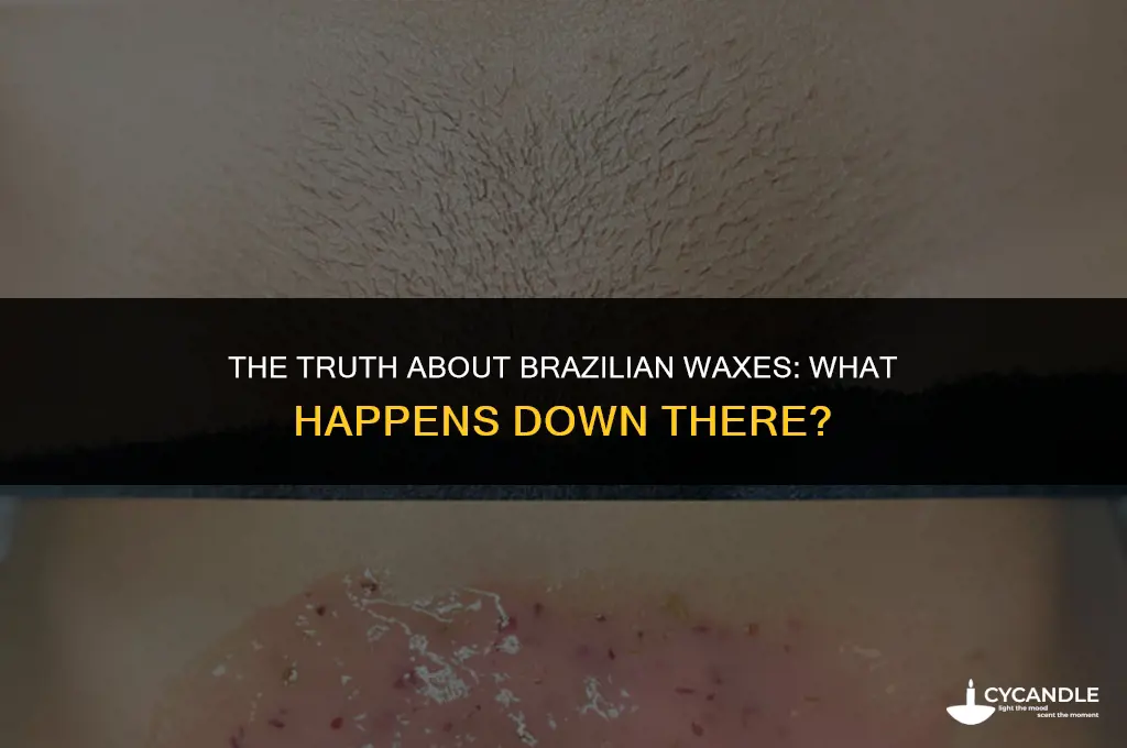 do women get wet during a brazilian wax