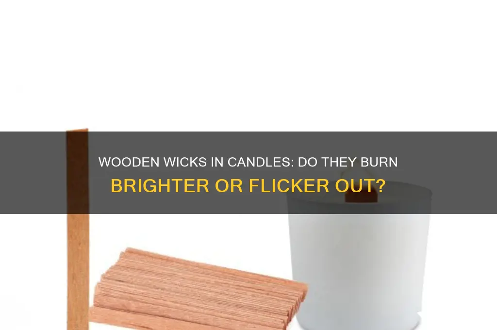 do wood wicks for candles work