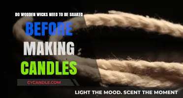 Should You Soak Wooden Wicks Before Making Candles? A Guide