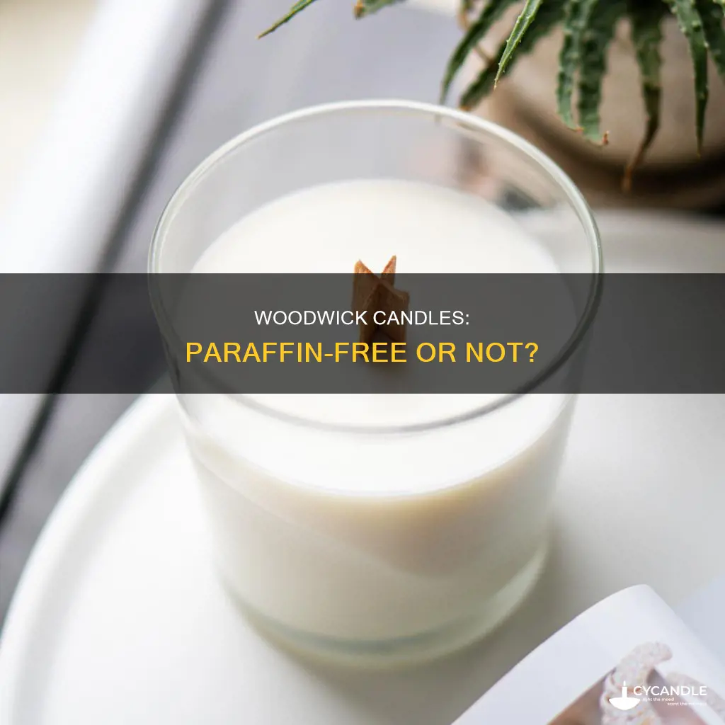 do woodwick candles contain paraffin