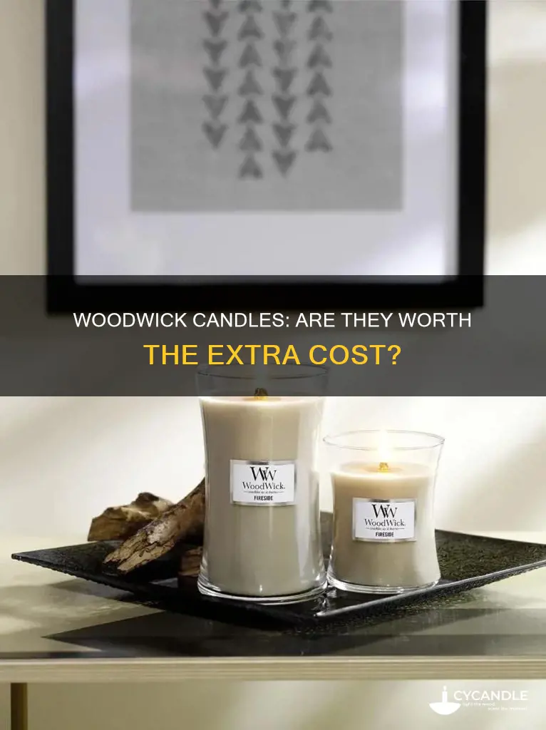 do woodwick candles cost more