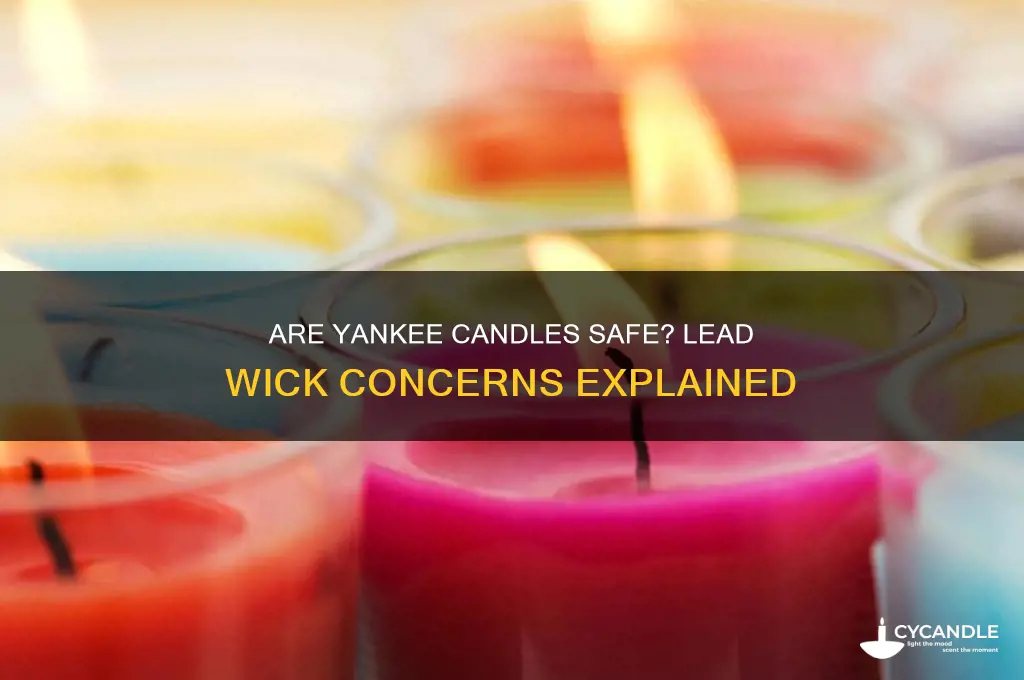 do yanke candles have a lead wick