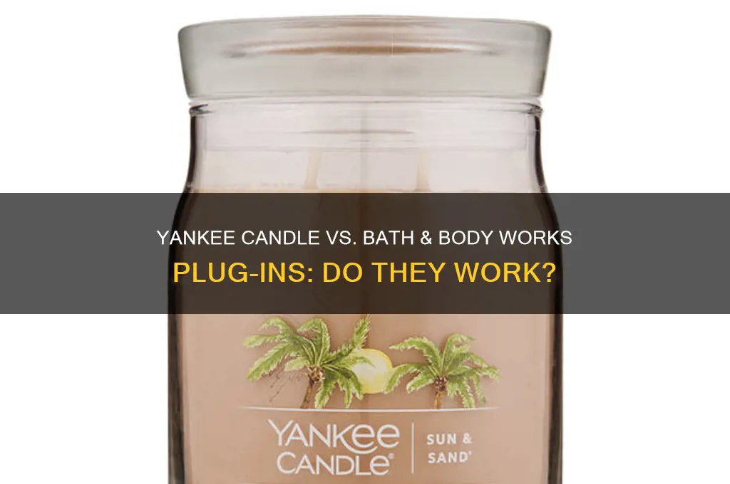 do yankee candle and bath and body plug ins work