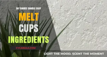 Yankee Candle Easy Melt Cups Ingredients: What's Inside?