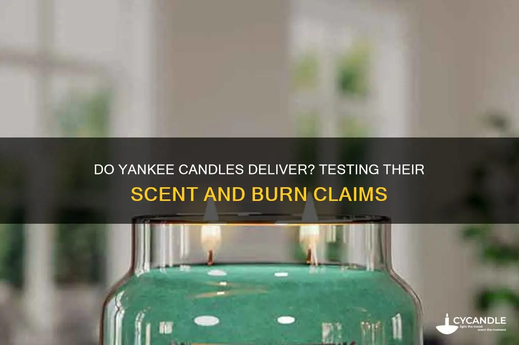do yankee candles actually work