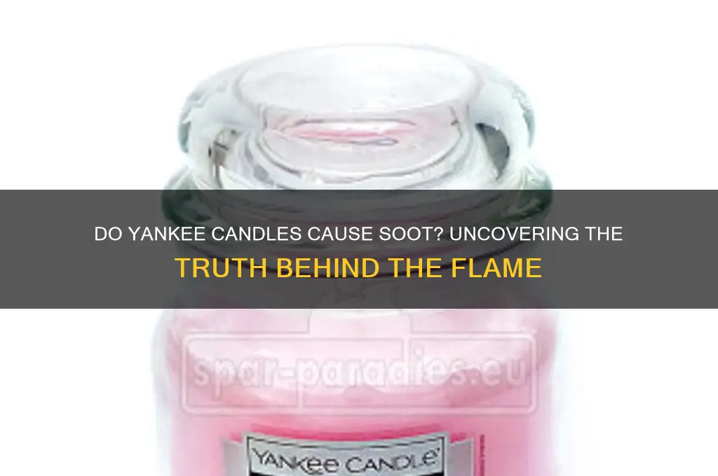 do yankee candles cause soot