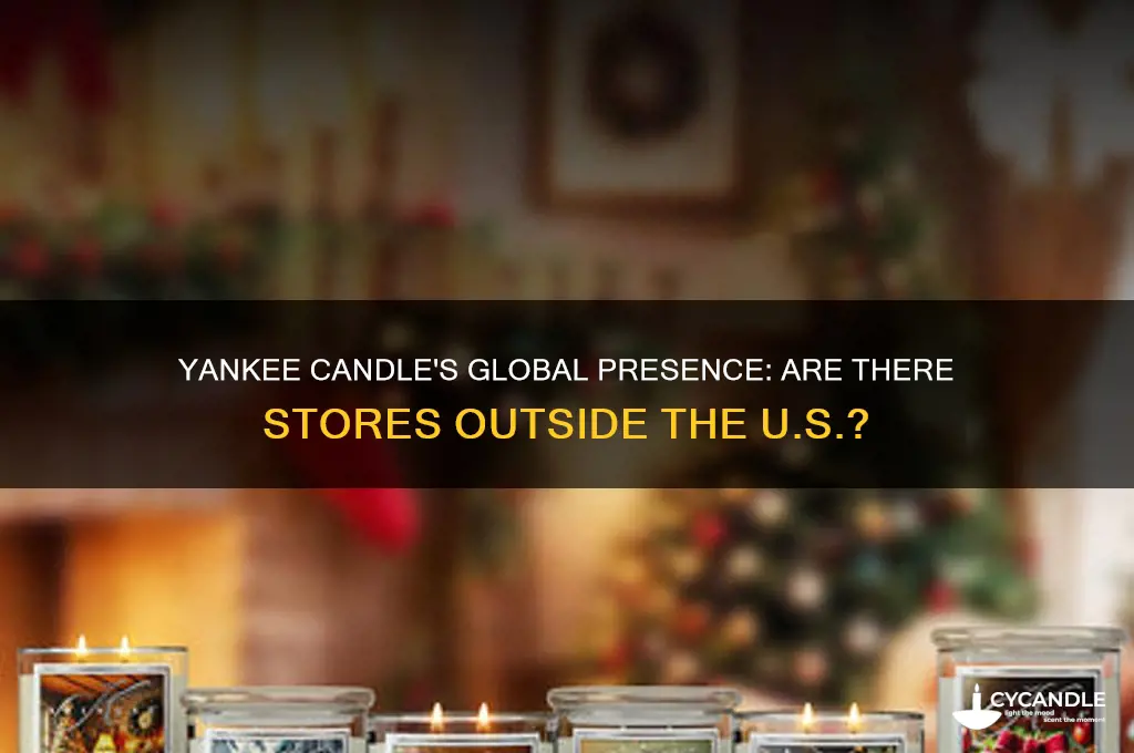 do yankee candles have stores in other countries