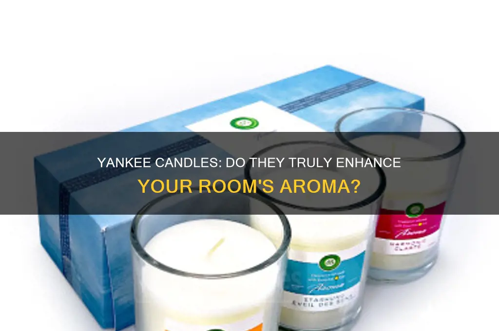 do yankee candles make the room smell nice