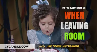 Candle Safety: Blowing Out vs. Leaving It