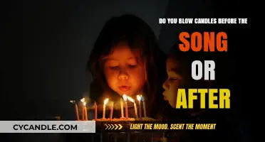 The Art of Blowing Candles: Before or After the Song?