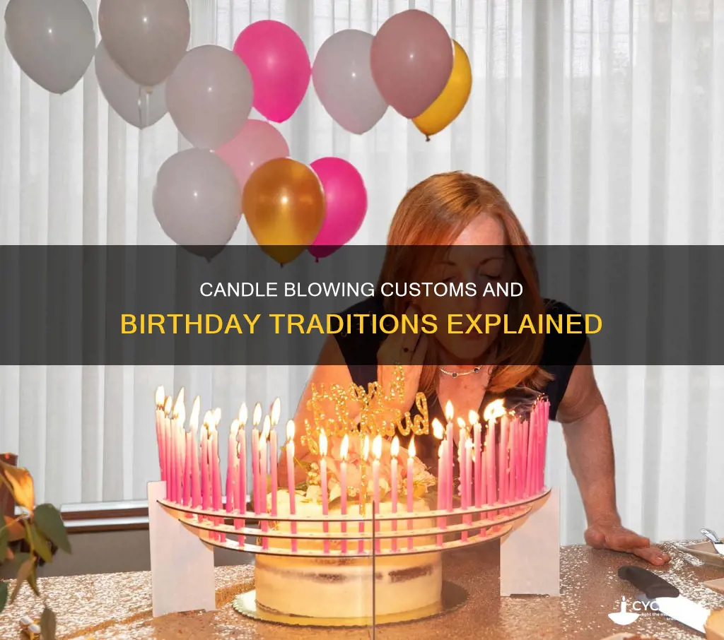 do you blow out candles before singing happy birthday