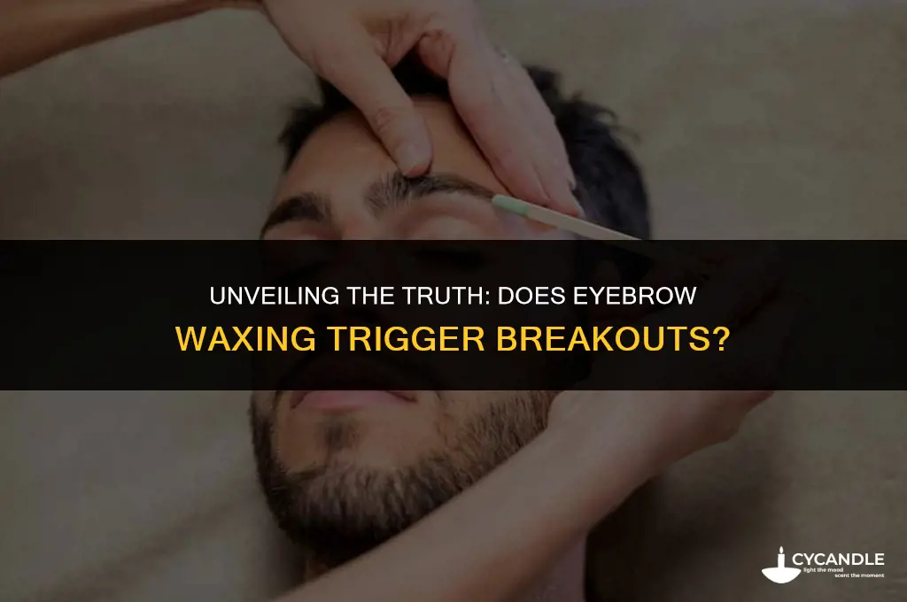 do you break out more after getting your eyebrows waxed