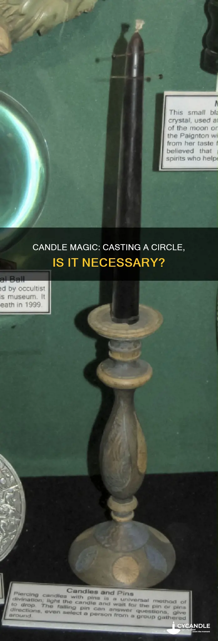 do you have to cast a circle for candle magic