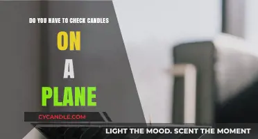 Candle Conundrum: Can You Carry Them On a Plane?