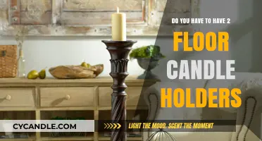Why Floor Candle Holders Make Great Décor Duos