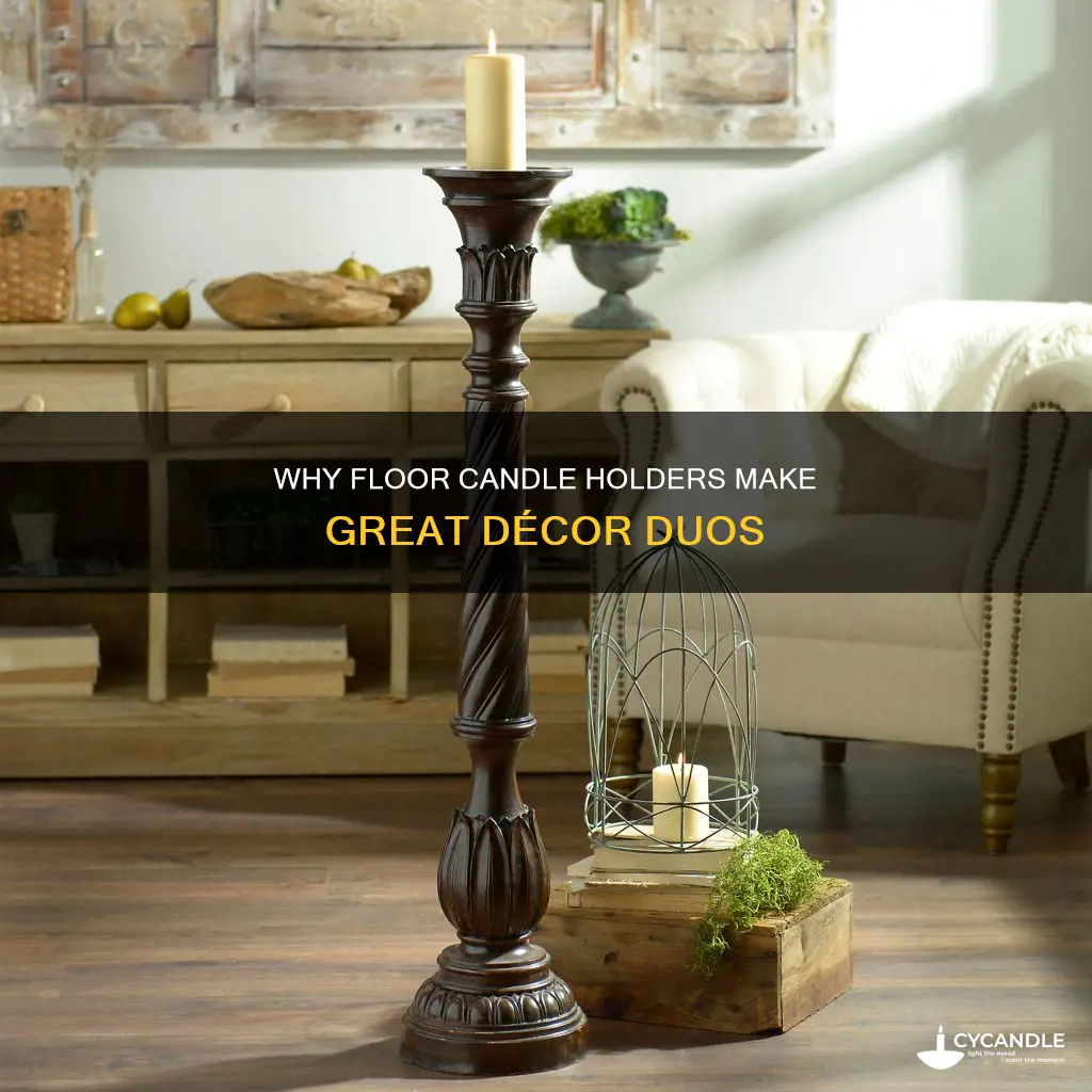 do you have to have 2 floor candle holders