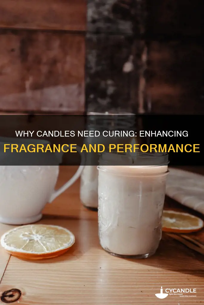 do you have to let candles cure
