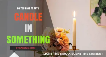 Candle Safety: Must You Place a Candle in a Holder?
