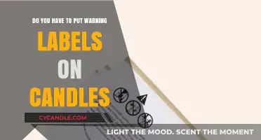 Candle Safety: Are Warning Labels Legally Required for Your Products?