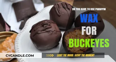 Natural Alternatives to Paraffin Wax for Buckeyes: A Guide