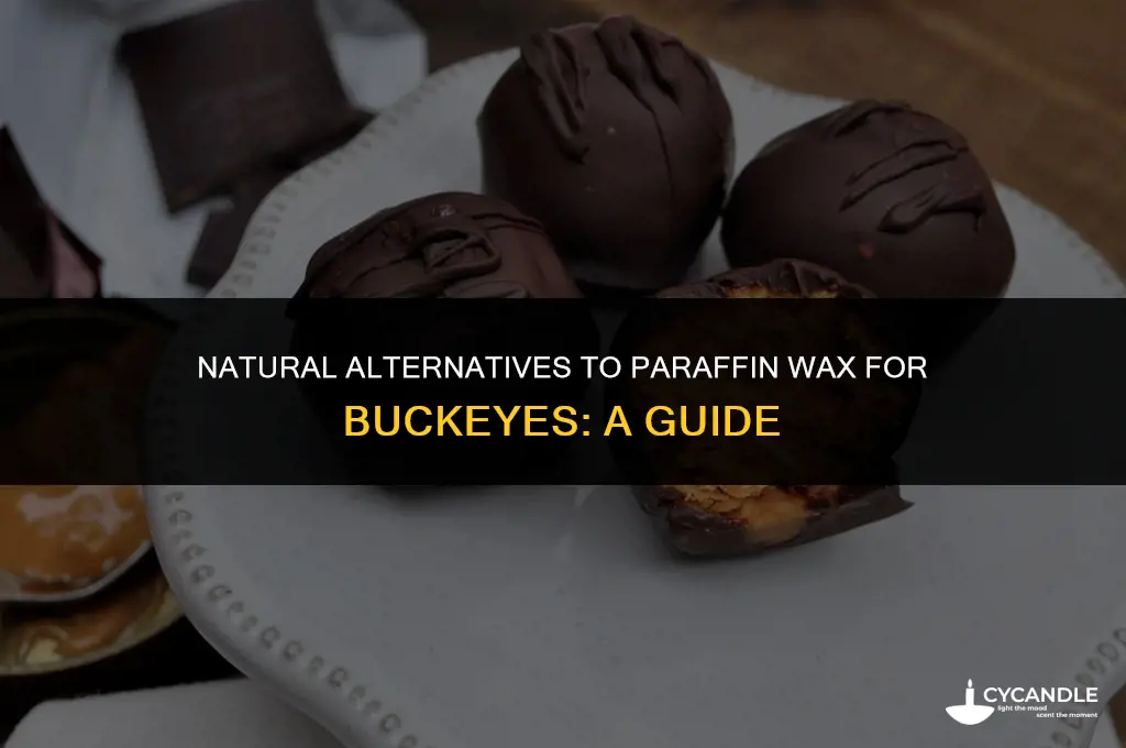 do you have to use paraffin wax for buckeyes