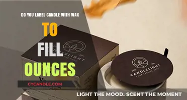 Labeling Candles: Wax Weight and Ounce Filling Explained