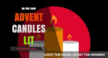 Should You Leave Advent Candles Lit? Safety and Tradition Explained