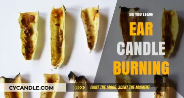Ear Candling Safety: Should You Leave Ear Candles Burning?