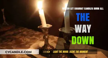 Should Shabbat Candles Burn Completely? Exploring Jewish Tradition and Practice