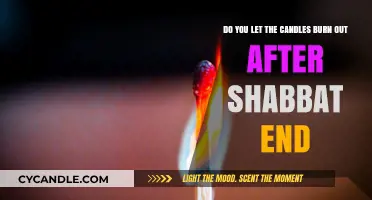 Should Shabbat Candles Burn Out Naturally? Exploring Post-Shabbat Traditions