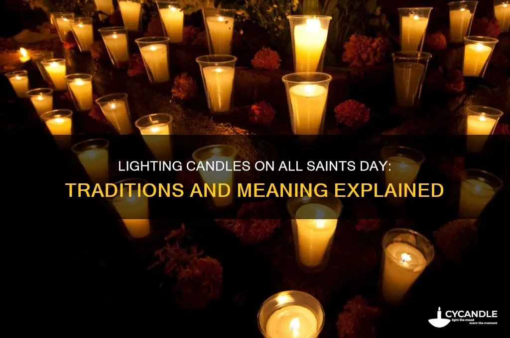 do you light candles on all saints day