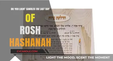 Lighting Candles on Rosh Hashanah's Final Day: Tradition Explained