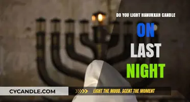 Lighting Hanukkah Candles on the Last Night: Traditions and Insights
