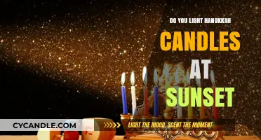 When to Light Hanukkah Candles: Sunset Traditions Explained