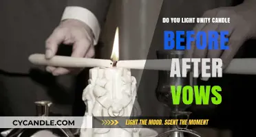 Unity Candle Timing: Before or After Vows? A Wedding Ceremony Guide