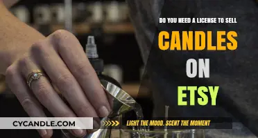 Selling Candles on Etsy: Do You Need a License?