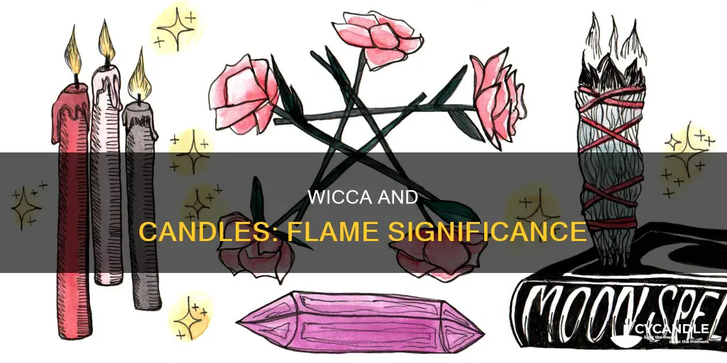 do you need candles with flame in wicca religion