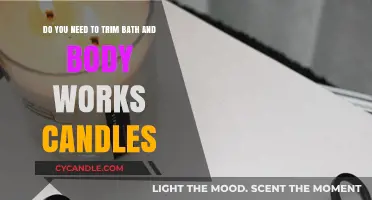 Should You Trim Bath & Body Works Candles? A Burning Question